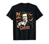 Poe Me Some Coffee Funny Edgar Allan Poe Pun T-Shirt