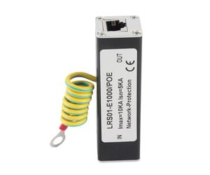 POE Networks Arrester, Surge Protector for IP Camera, Thunder Protection Device with Multi - Level Circuit, Low Insertion Loss RJ45 Surge Protective Device for POE