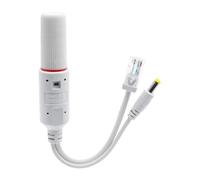 Poe Splitter Waterproof - 48v to 12v Adapter for Security Systems | Outdoor Ethernet to Dc Converter for Ip Camera, Access Terminal, Retail Center, Entry Control, Poe Support