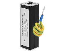 POE Surge Protector Networks Arrester IP Camera Thunder Protector Quick Response Security Application Efficient POE Protector for IP Cameras, Network Devices