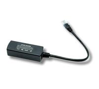 PoE Texas 48V Active-to-Passive PoE Converter, 25W Gigabit | Wave Products & Teltonika RUTM55-802.3at PoE+ Adapter with Gigabit Passthrough - Plug & Play Mode B Inline Converter