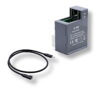 PoE Texas at-HUB PoE+ to USB-C Power and Data Delivery for Amazon Echo Hub Smart Home Control Panel - USB-C Power Output, 10/100 Mbps Speeds with USB-C Cable - Compatible with 802.3at PoE+ Switch