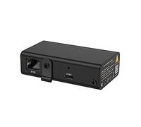 PoE Texas Gigabit PoE+ to USB-C Adapter - 25 Watt Power and Data Delivery - Active IEEE 802.3at Power and Ethernet Adapter with an Aluminum Housing for iPad Pro 12.9, Surface Go, Galaxy Tab at Kiosks