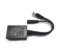 PoE Texas Power Over Ethernet Inline Converter Injector for 12 Volt and Solar to POE Conversions - Convert 12-30v to PoE with Gigabit Data - Instantly Step Up Voltage to IEEE 802.3af Compatible PoE