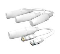 POE Waterproof Ethernet Splitter - Ethernet Cable Splitter - Waterproof POE Splitters | Sturdy Network Splitters Lan | Stable Extender Device,for Security Cameras, Wireless, VoIP Phone