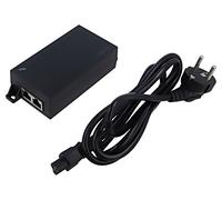 POE007 PoE Power Supply IEC C14, RJ45 Socket x2 10/100/1000Mbps Black LOGILINK