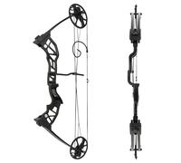 Poearcus 38-70 Lbs Compound Bow for Beginner and Intermediate Archer IBO 150-202 fps with Archery Accessories Suitable for Hunting Small Game Shooting Practic (Compound bow)