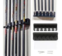 Poearcus Archery Wall Mounted Arrow Rack Horizontal or vertical arrow storage Quiver Arrow Holder for 6 Arrows Archery Accessories Safe & Practical Stand (Vertical)