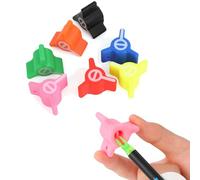 Poearcus Arrow Nock Corrector Tool - Multi-Color PLA Adjuster for Compound/Recurve Quick 3-Second Fix Nock Tuner Enhanced Accuracy 2pcs (Recurve bow use, Yellow)