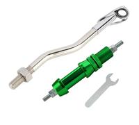 POEARCUS Bow Fishing Reel Seat Mount,Rod Attachment,Shoot Through Bowfishing Kit for Compound Recurve Bow Hunting (Green Set)