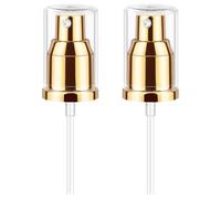 Poeland 2 Pack Foundation Pump, Makeup Pump Compatible with Estee Lauder Double Wear Foundation (Gold)