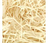 Poeland 200g Hamper Stuffing Filler, Shredded Paper for Hampers, Shredded Tissue Paper for Gift Box Filler Packaging & Basket Stuffing (Light Yellow)