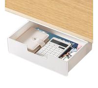 Poeland Under Desk Drawer Organizer, Under Table Slide Out Drawer, Hidden Drawer Organizer for Office, Home