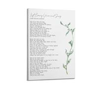 Poem Print By James Weldon JohnsonClassic Aesthetic Poster Decorative Painting Canvas Wall Art Living Room Poster Bedroom PaintingFrame-style 20x30inch(50x75cm)