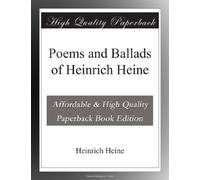 Poems and Ballads of Heinrich Heine