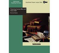 Poems by Currer, Ellis, and Acton Bell (EasyRead Super Large 20pt Edition)