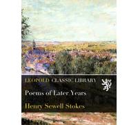Poems of Later Years
