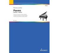 Poems Thomas Larcher Book [Softcover] Piano Schott Music London