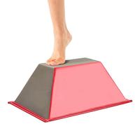 Poen Stunt Training Stand Cheerleading Balance Trainer Cheer Flyer Stand Balance and Flexibility Trainer for Flexibility Core Strength and Conditioning Promotes Kids Adults (Red)