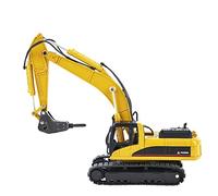 POENVFPO 1:50 Scale Alloy Excavator Model, High Simulation Engineering Construction Vehicle for Collection and Display