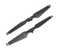 POENVFPO 1 Pair Foldable Quick Release Propellers, High Aerodynamic Efficiency Plastic Propeller Blades with Safety Stability for Pro Drone (Silver rimmed pair)