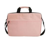 POENVFPO 15.6 Inch Laptop Sleeve Case, Water Proof Polyester Laptop Bag Protective Sleeve with Durable Strap for Travel Business Trip (Roseate)