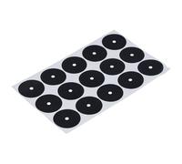 POENVFPO 15PCS Pool Table Marker Dots, 35mm Paper Billiard Point Sticker Snooker Spot Pool Ball Position Locator, with Long Lasting Material, for Billiards Practice