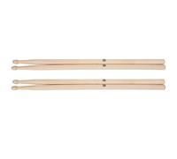 POENVFPO 2 Pairs Drumsticks, 5A 5B Maple Wooden Drum Sticks for Jazz Rock Punk Metal, with Good Equilibrium Sense and Hand Feeling, Suitable for Daily Practice Beginners (5B drum sticks)
