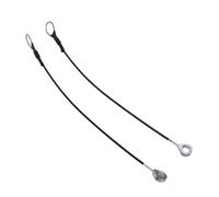 POENVFPO 2 Pcs Tailgate Cable Steel Tail Gate Support Cable Replacement M159508 A for Deere Gator Tailgate Holder Kit Limits Opening for Cargo Box Models