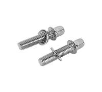 POENVFPO 2PCS Drum Tight Screw, Stainless Steel Tension Rods Replacement Accessory with Square Head for DIY Maintenance Jazz Rock Latin Drums (WC900)