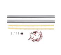 POENVFPO 2PCS Top Mount 3D Printer Enclosure LED Light Bar Kit, USB LED Lights Strip with Power Switch for Prusa MK4