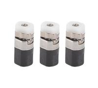 POENVFPO 3 Piece Axial Hinge Replacement for 3DS Console - Includes Three Replacement Hinges - Professional Installation Recommended for Game Console Users