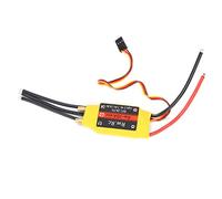 POENVFPO 30A ESC, Brushless Water Cooling Electric Speed Controller for RC Boat Model, with Table Performance and Two-Way Control