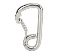 POENVFPO 316 Stainless Steel Carabiner Heavy Duty Snap Hook Carabiner, Rope Clips for Kayak and Boat Dock Lines