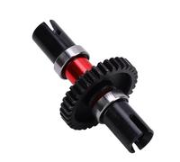 POENVFPO 35T Center Differential Locker Gear Diff Spool, Aluminum Alloy Replacement Assembly for 1/7 6S INFRACTION TYPHON (Red)
