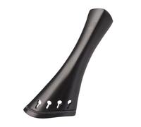POENVFPO 4/4 Size Violin Tailpiece, Easy Installation, Smoothly Finish, Replacement Part, with Sturdy Ebony Wood for Violin