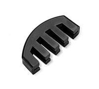 POENVFPO 5 Prong Rubber Violin Mute for 4/4 Size, Compact Practice Silencer, Professional Sound Reduction Fiddle Accessory