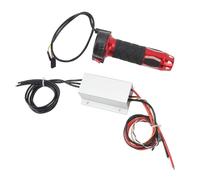 POENVFPO 50A ESC, Electronic Speed Controller for Underwater Thruster with Throttle Lever, IPX8 Up to 30m, Forward Backward Control for Kayaks Boats DIY Projects