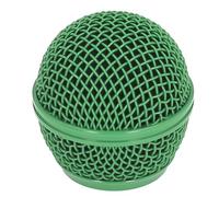 POENVFPO 55mm/2.17in Microphone Head Replacement, Dent Resistant Grille With Built In Foam Windscreen For Sm58s, Sm58lc, Beta58a And Other Compatible Model (Green)
