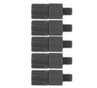POENVFPO 5Pcs Fishing Arrow Storage Case Adapter Magnetic Connector 8mm Adapter for Bite Alarm Tackle with Durable Aluminium Alloy Portable Design