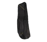POENVFPO 600D Oxford Cloth Trombone Gig Bag, Water Resistant Padded Backpack Case with Adjustable Shoulder Straps and Storage Compartments for Alto Tenor Trombone (Black)
