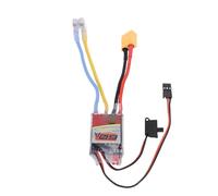 POENVFPO 60A Brushed ESC, Electronic Speed Controller for 380 390 540 550 Brushed Motors, with XT60 Plug, for 1/16 1/12 /10 Electric Car Buggy Truck Crawler