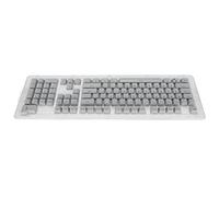 POENVFPO 61/87/104 KEYCAPS OEM HEET Mechanical KEYCAPS Mechanical Clave with All OPQ OPQ CULS (Light gray black letters)