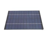 POENVFPO 6W Polycrystalline Silicon Solar Panel Charger, with Type C Output for Light Fan Billboard Curtain Security Camera