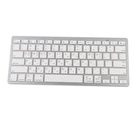 POENVFPO 78 Keys Mini Wireless Keyboard, Ultra Thin Portable Multi Device Keyboard for W i N do W S IOS Android OS X (Korean)