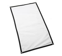 POENVFPO 84 Inch Projector Screen, 16:9 HD Cinema Projector Screen with Hook for Indoor Outdoor Movies Office Presentations