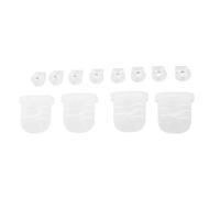 POENVFPO 8pcs Duckbill Valves and 4pcs Silicone Diaphragm, Replacement Accessories for S32 Breastfeeding Pump, with Food Grade Silicone for Efficient Milk Expression
