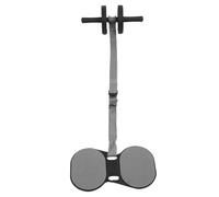 POENVFPO Abdominal Wheel Roller with Automatic Resilience, Knee Pad & Pull Strap, Dual Wheel Ab Workout Equipment for Home Gym