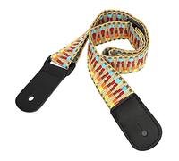 POENVFPO Adjustable Ukulele Strap, Bohemian Style Nylon Shoulder Strap for Ukulele, with Adjustable Length 50-70cm, Portable Accessory for Players