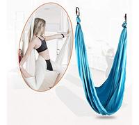 POENVFPO Aerial Yoga Swing Sling for Inversion, 210T Nylon Hammock | 98.4x59.1 Inch, Wear Resistant, Breathable, Skin-friendly, for Home Gym Aerial Training, with Ceiling Mount and Straps